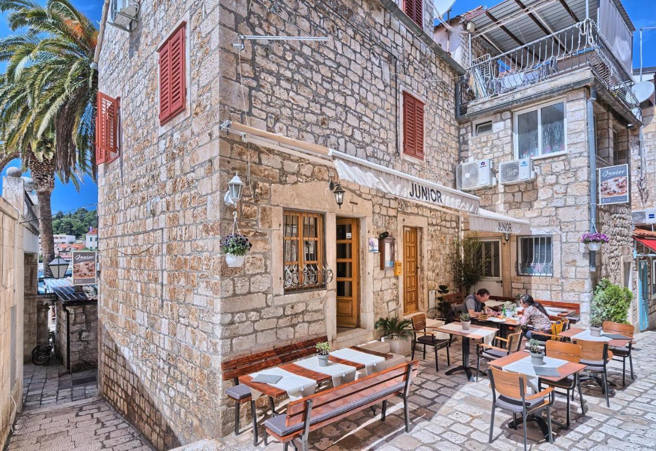 Deluxe Dreamy Room In The Center Of Hvar With Sea View Hvar Town Buitenkant foto